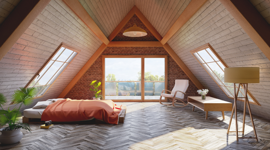 converting-attic-to-bedroom
